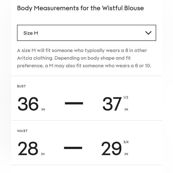 Blouse – Size Medium Wilfred | Aritzia Fête Chiffon V-Neck Sheer Sleeve - Picture 4 of 4